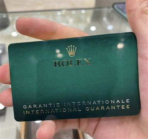 garanzia rolex card|rolex service card.